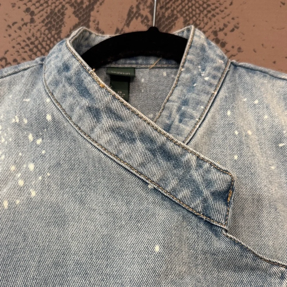 Wild Fable Blue Denim Vest - Picture 4 of 7